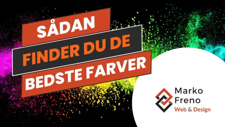 Sådan finder du de bedste farver