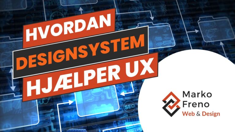 Hvordan hjælper designsystem din UX/UI