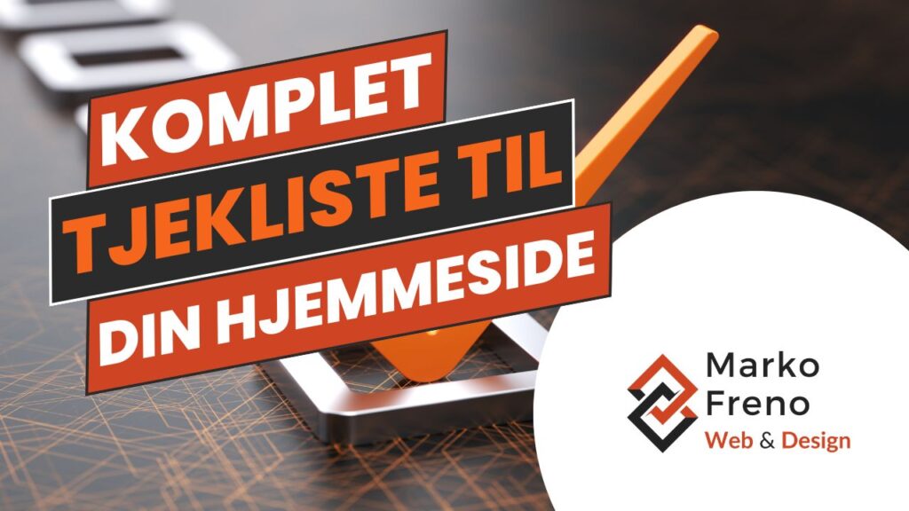 Professionel hjemmeside udvikling med WordPress og Elementor hos MF WebDesign i Odense
