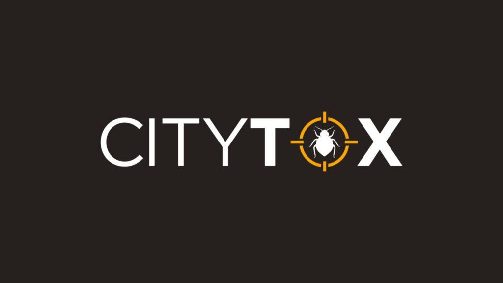 Hjemmesiden til Citytox, designet af MF WebDesign