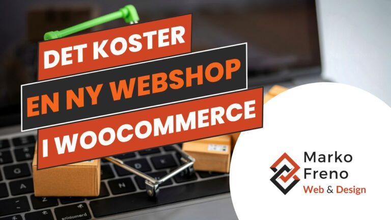 Guide til at få lavet en ny webshop med WooCommerce