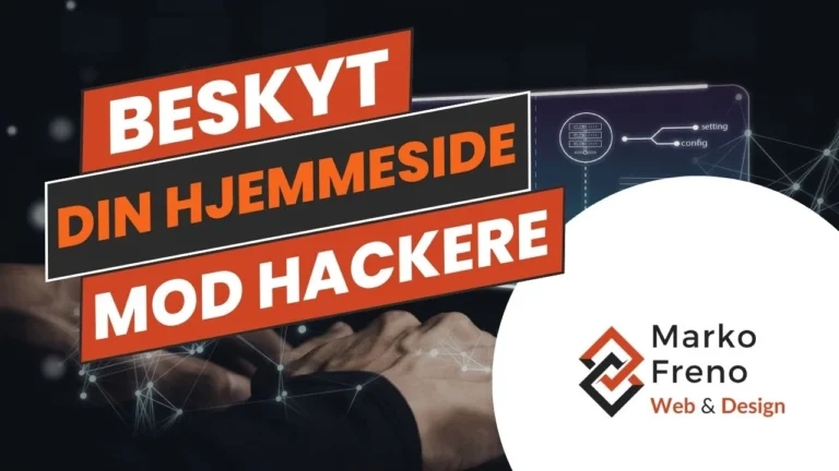 Beskyt din hjemmeside mod hackere